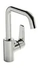 HANSA-Einhebelmischer-Waschtischbatterie-HANSAPOLO-5154-Ausladung-152-mm-DN15-Chrom-51542293 gallery number 1